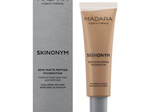 SKINONYM Semi-Matte Peptide Foundation. #60 OLIVE. 30ml