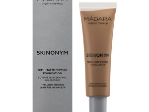 Skinonym Base de maquillaje semi mate con p?ptidos. #80 FUDGE. 30ml