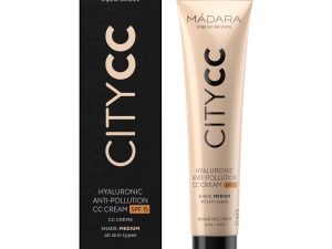 CITY CC Crema CC hialur?nica anticontaminaci?n SPF 15. MEDIUM. 40ml
